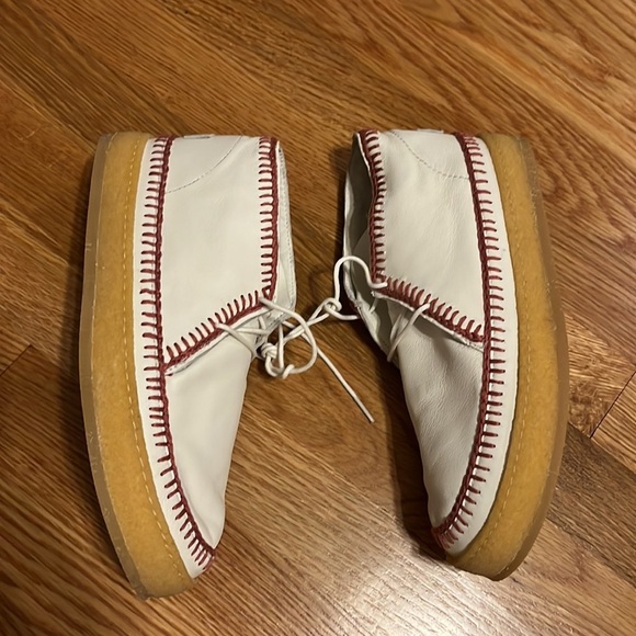 New Anthropologie Laidback London Crochet Accented Booties- white size 39 or 9 - Picture 5 of 15